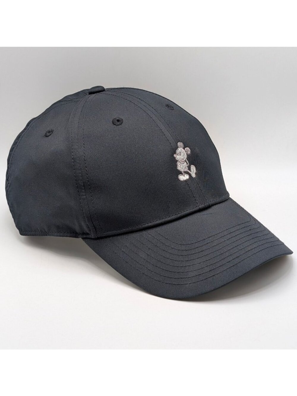 Disney Parks Mickey Mouse Nike Golf Hat Club Cap Dri Fit Black Strap Back Unisex